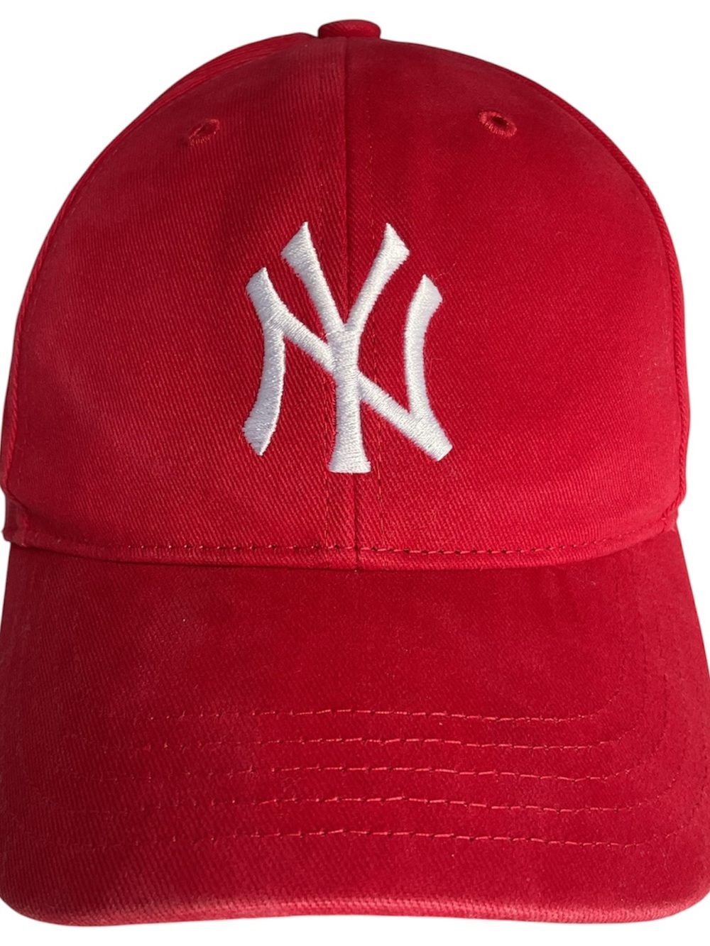 '47 New York Yankees Red Hat Cap Adjustable Hoop And Loop Strap Size Toddler